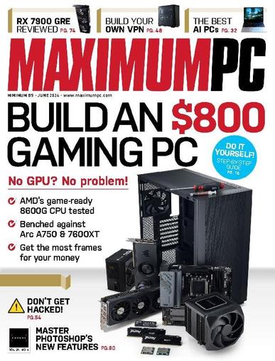 Maximum PC June 1st, 2024 Digital Back Issue Cover