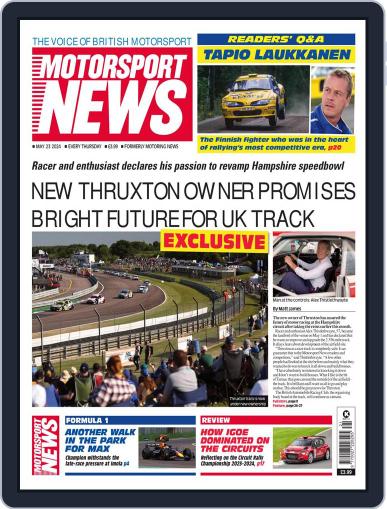 Motorsport News May 23rd, 2024 Digital Back Issue Cover