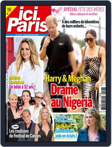 Ici Paris May 22nd, 2024 Digital Back Issue Cover
