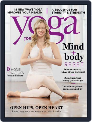 Yoga Journal May 29th, 2018 Digital Back Issue Cover