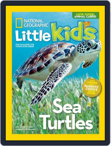 National Geographic Little Kids July 1st, 2016 Digital Back Issue Cover