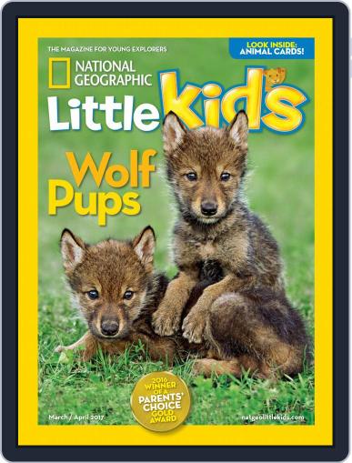 National Geographic Little Kids March 1st, 2017 Digital Back Issue Cover