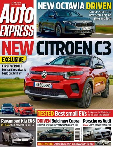Auto Express May 22nd, 2024 Digital Back Issue Cover