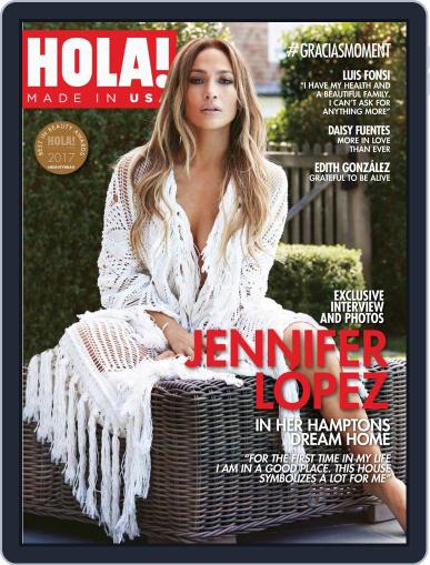 HOLA! MADE IN USA October 1st, 2017 Digital Back Issue Cover