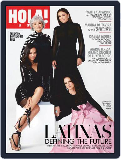 HOLA! MADE IN USA April 1st, 2019 Digital Back Issue Cover