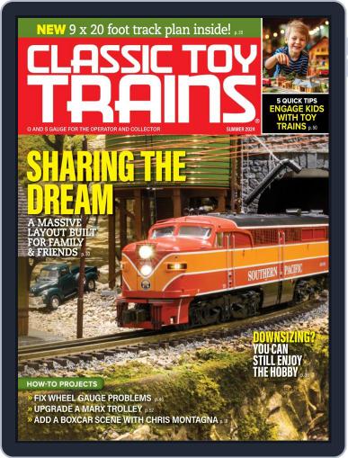 Classic Toy Trains May 13th, 2024 Digital Back Issue Cover