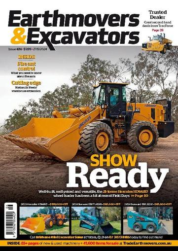Earthmovers & Excavators May 27th, 2024 Digital Back Issue Cover