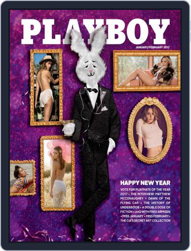 Playboy January 1st, 2017 Digital Back Issue Cover