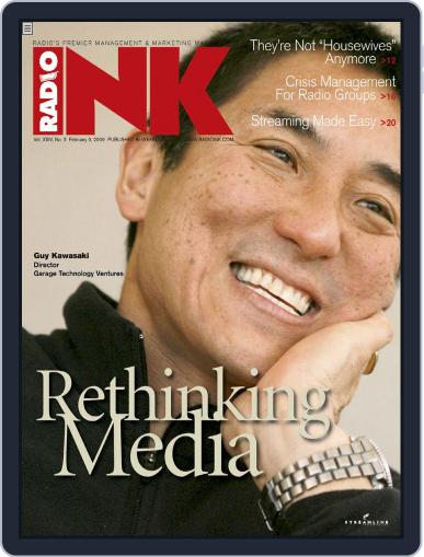 Radio Ink February 9th, 2009 Digital Back Issue Cover