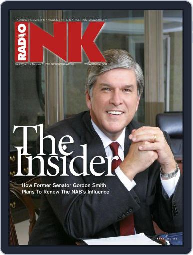 Radio Ink December 7th, 2009 Digital Back Issue Cover