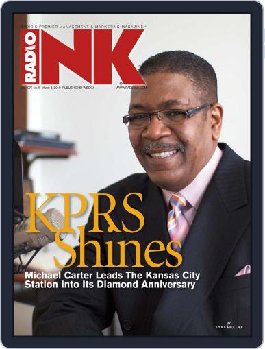 Radio Ink March 8th, 2010 Digital Back Issue Cover