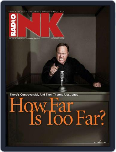 Radio Ink May 3rd, 2010 Digital Back Issue Cover