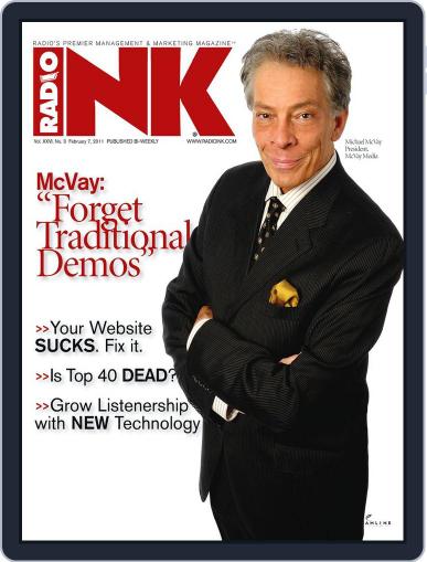 Radio Ink February 7th, 2011 Digital Back Issue Cover