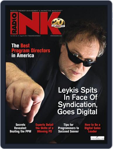 Radio Ink August 7th, 2012 Digital Back Issue Cover