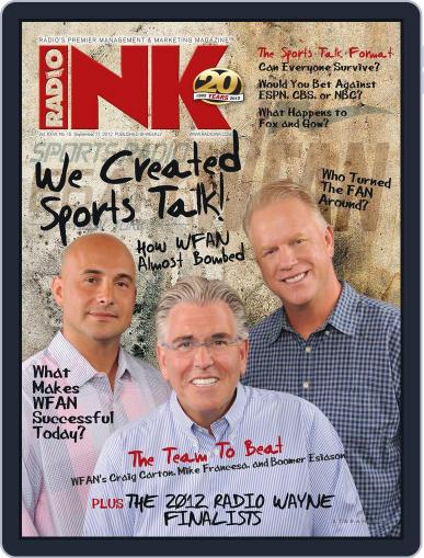 Radio Ink September 17th, 2012 Digital Back Issue Cover
