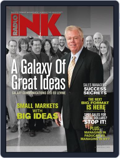 Radio Ink January 21st, 2013 Digital Back Issue Cover