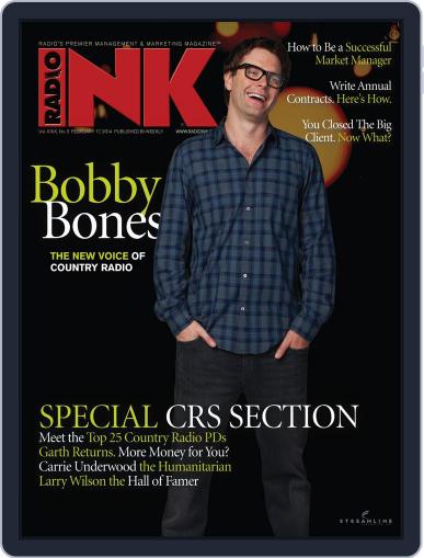 Radio Ink February 21st, 2014 Digital Back Issue Cover