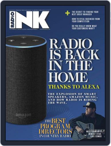 Radio Ink January 29th, 2018 Digital Back Issue Cover