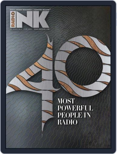 Radio Ink July 23rd, 2018 Digital Back Issue Cover