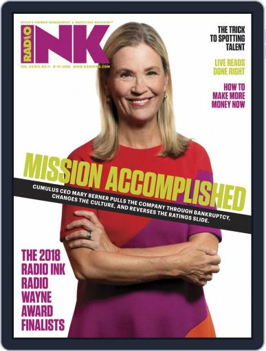Radio Ink September 17th, 2018 Digital Back Issue Cover