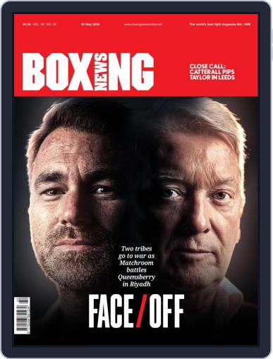 Boxing News May 30th, 2024 Digital Back Issue Cover