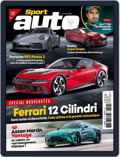 Sport Auto France June 1st, 2024 Digital Back Issue Cover