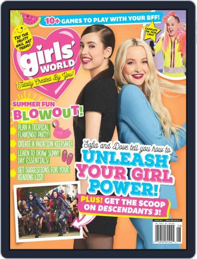 Girls' World August 1st, 2019 Digital Back Issue Cover