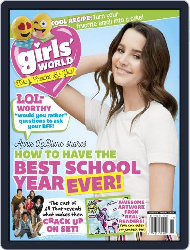 Girls' World October 1st, 2019 Digital Back Issue Cover