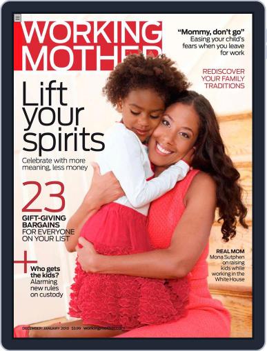 Working Mother November 14th, 2009 Digital Back Issue Cover