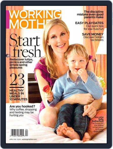 Working Mother March 6th, 2010 Digital Back Issue Cover