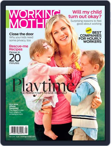 Working Mother April 3rd, 2010 Digital Back Issue Cover