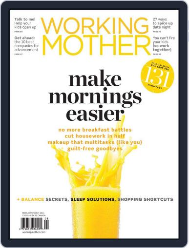 Working Mother February 5th, 2011 Digital Back Issue Cover