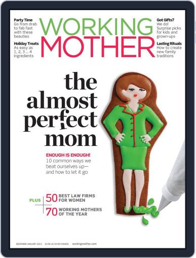 Working Mother November 13th, 2012 Digital Back Issue Cover