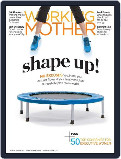 Working Mother February 5th, 2013 Digital Back Issue Cover
