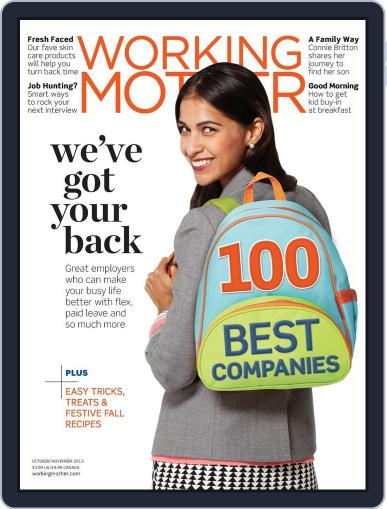 Working Mother September 17th, 2013 Digital Back Issue Cover