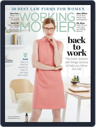 Working Mother August 1st, 2015 Digital Back Issue Cover
