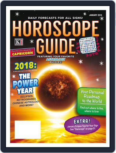 Horoscope Guide January 1st, 2018 Digital Back Issue Cover