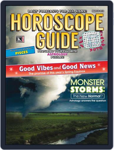 Horoscope Guide March 1st, 2018 Digital Back Issue Cover