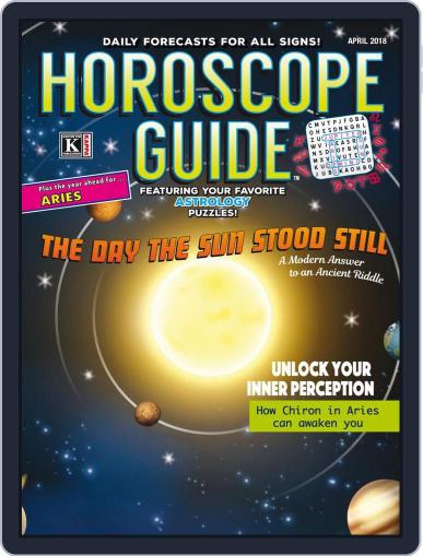 Horoscope Guide April 1st, 2018 Digital Back Issue Cover