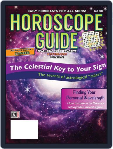Horoscope Guide July 1st, 2018 Digital Back Issue Cover