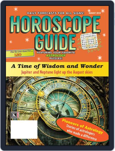 Horoscope Guide August 1st, 2018 Digital Back Issue Cover