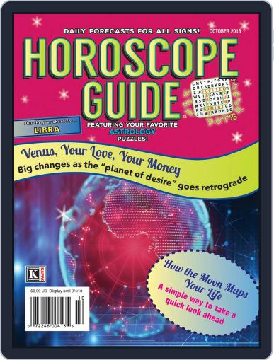 Horoscope Guide October 1st, 2018 Digital Back Issue Cover