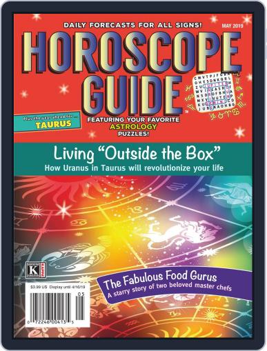 Horoscope Guide May 1st, 2019 Digital Back Issue Cover