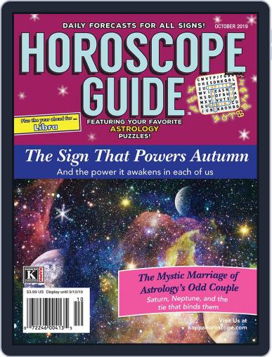 Horoscope Guide October 1st, 2019 Digital Back Issue Cover
