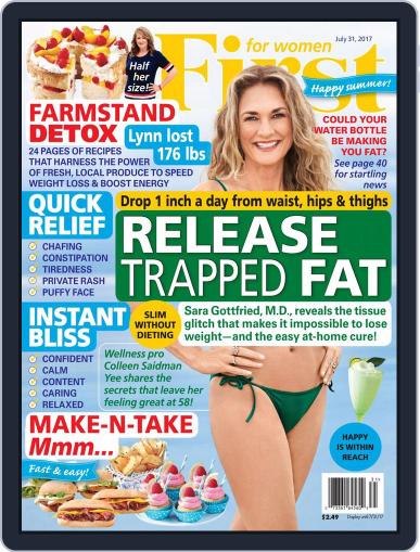First for Women July 31st, 2017 Digital Back Issue Cover