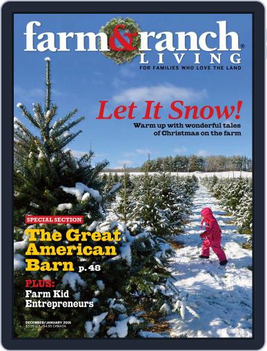 Farm and Ranch Living December 1st, 2015 Digital Back Issue Cover
