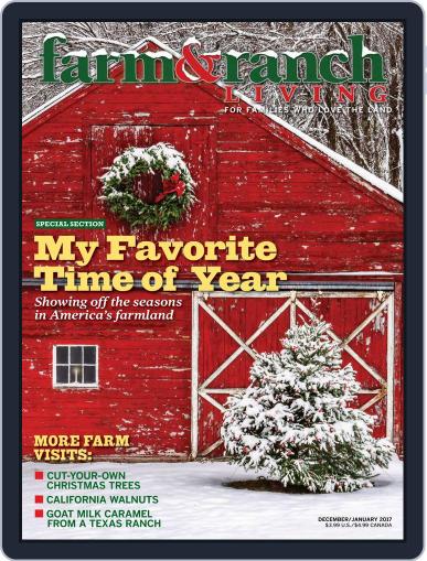 Farm and Ranch Living December 1st, 2016 Digital Back Issue Cover