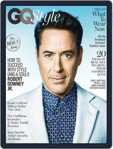 GQ Style June 1st, 2016 Digital Back Issue Cover