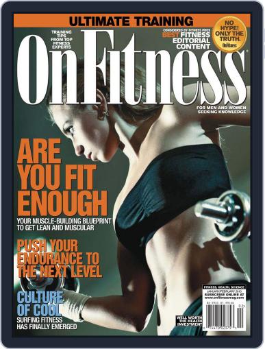 OnFitness December 21st, 2012 Digital Back Issue Cover