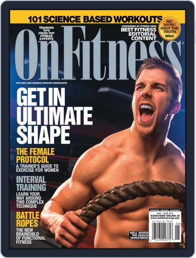 OnFitness April 22nd, 2013 Digital Back Issue Cover